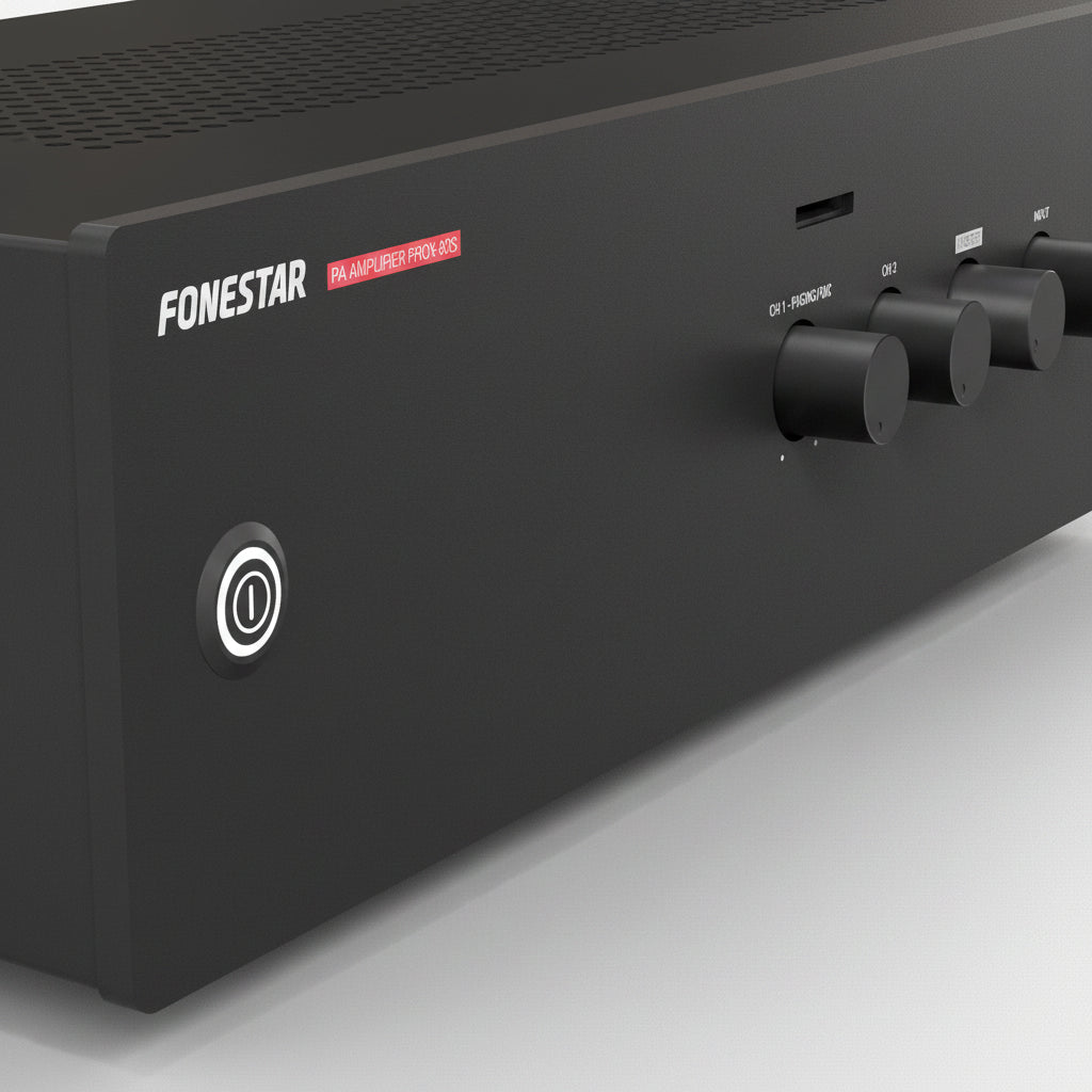 Amplificador de megafonía monozona PROX-60S Fonestar