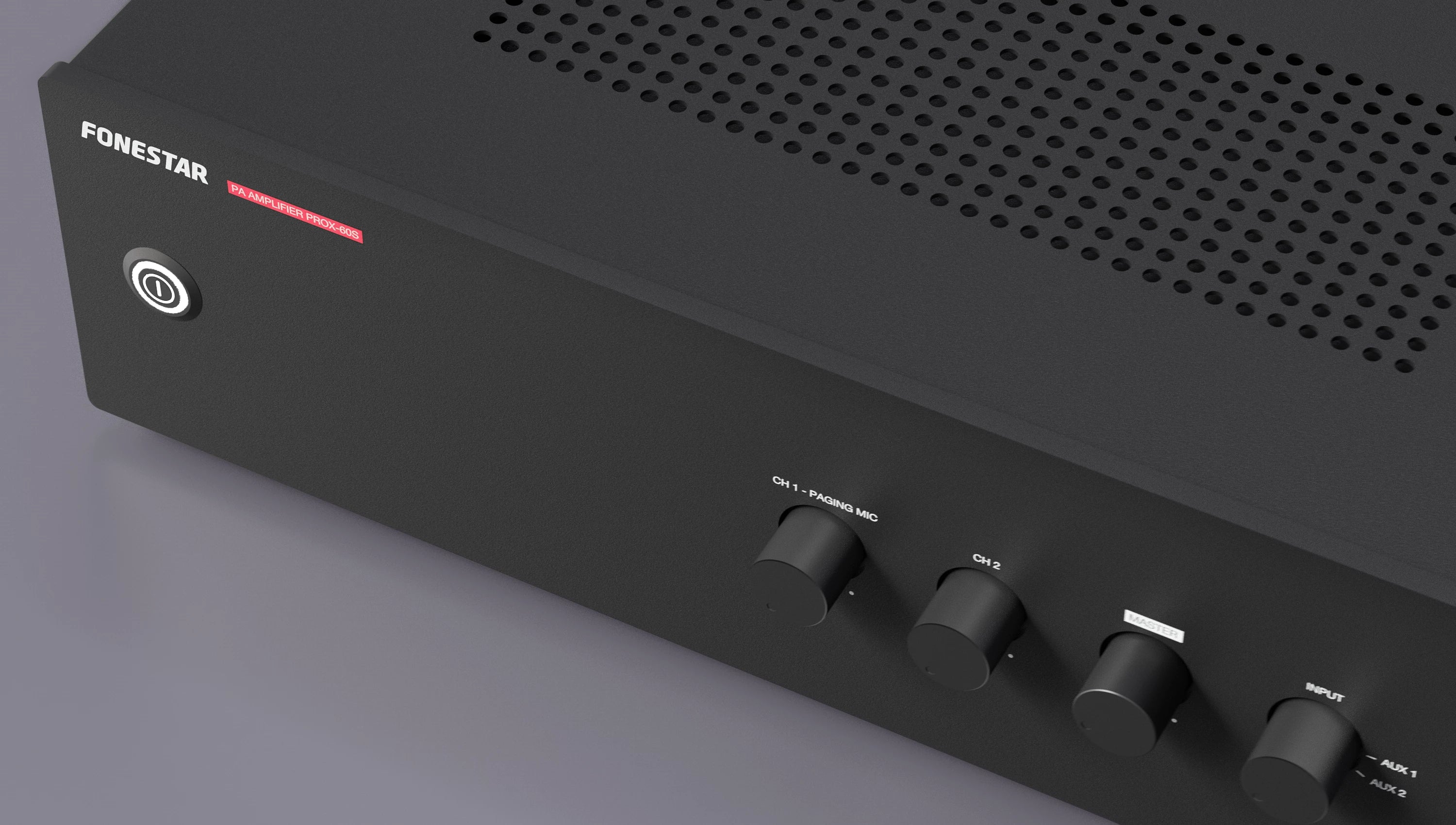 Amplificador de megafonía monozona PROX-60S Fonestar