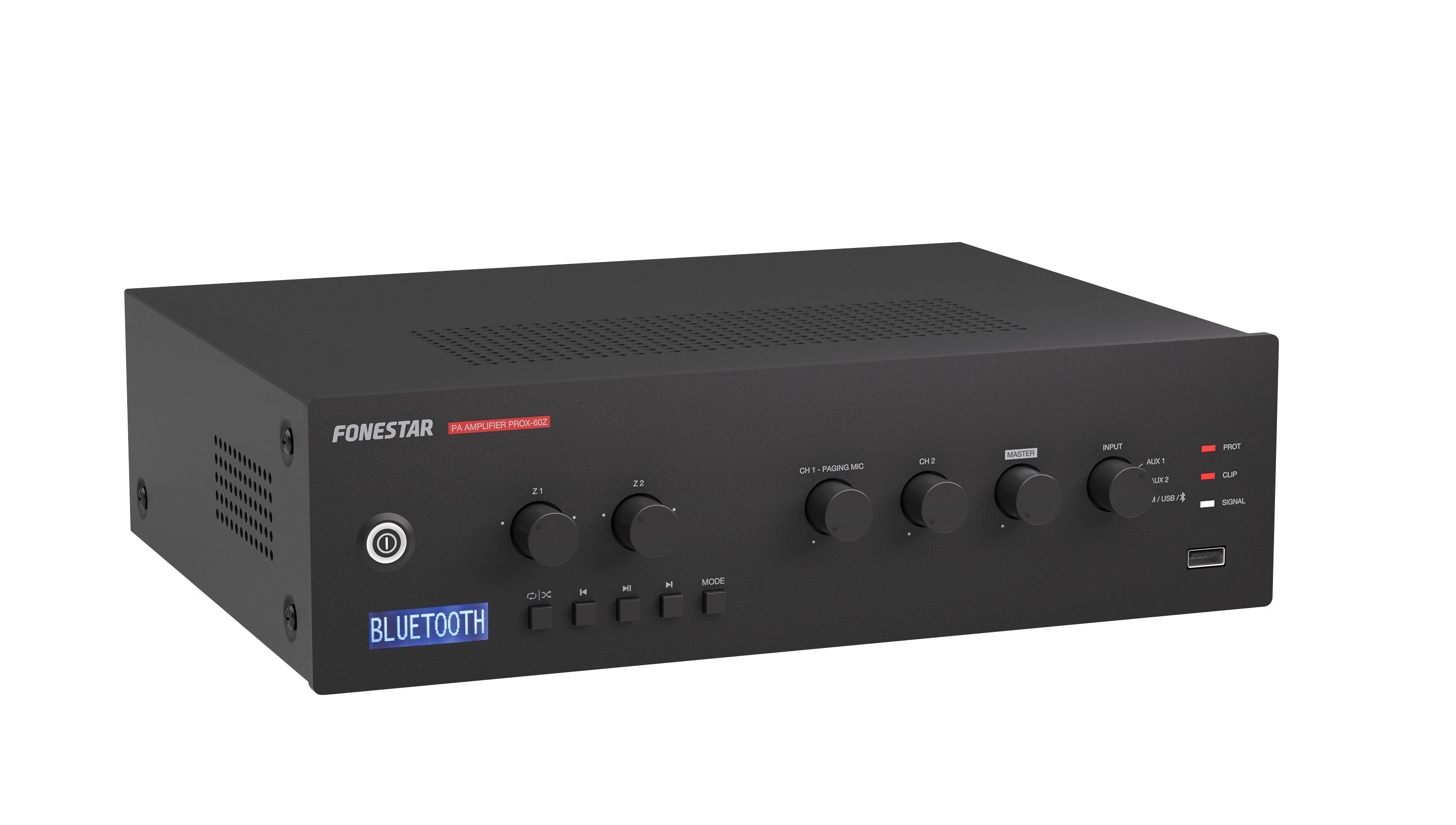 Amplificador de megafonía multizona PROX-60Z Fonestar