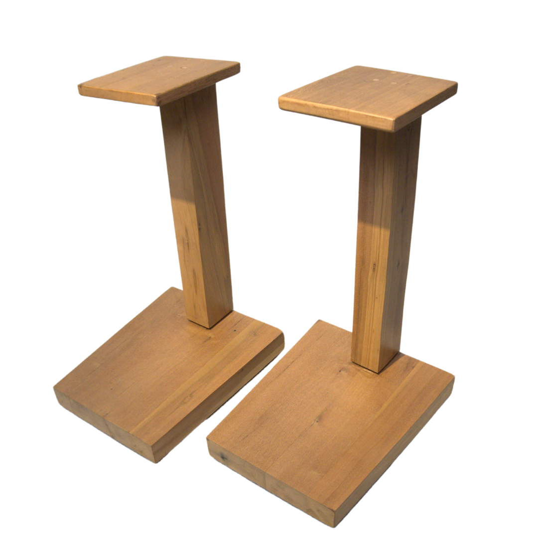 Pedestales Artesanales de Roble (Par)