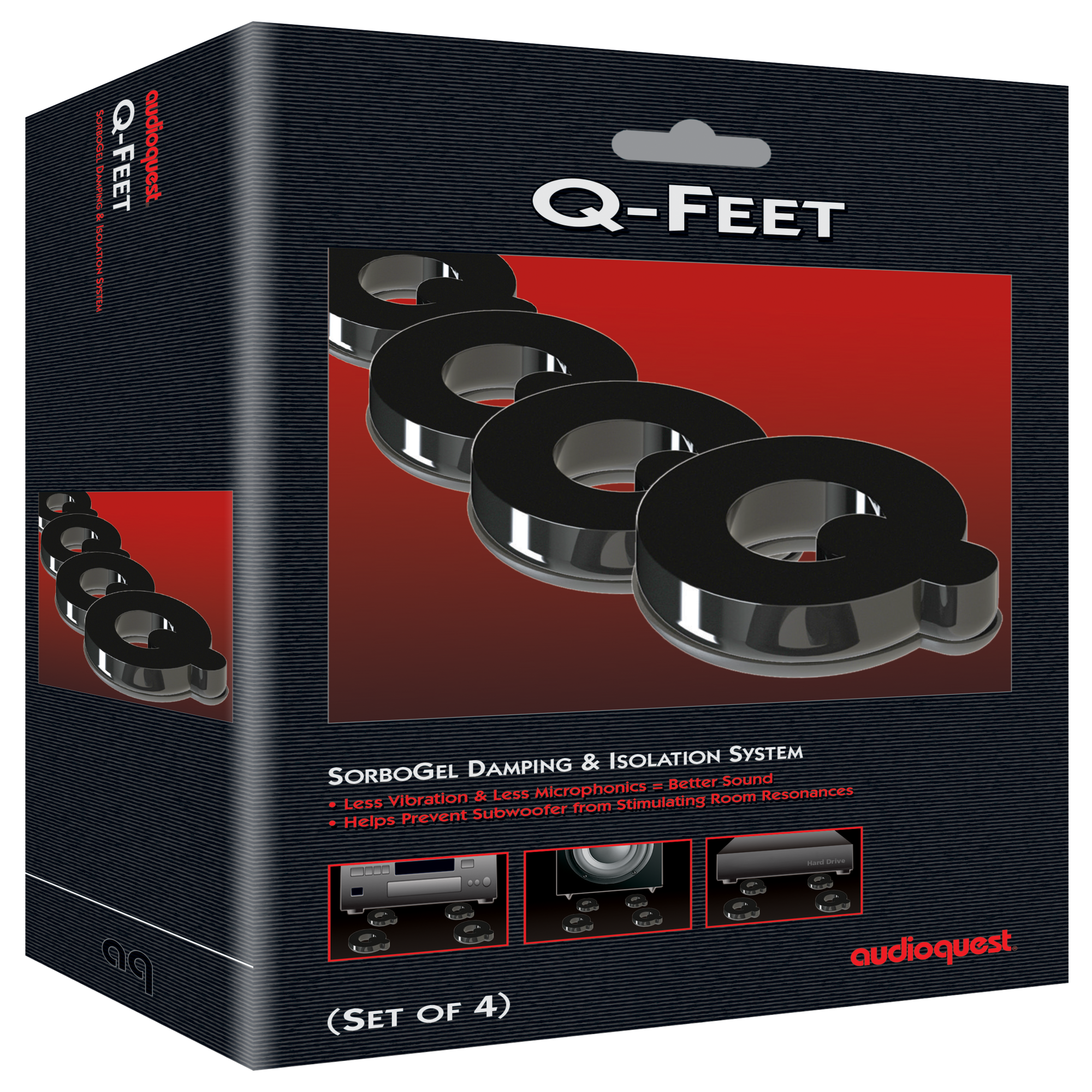 Q-Feet Sistema SorboGel AudioQuest