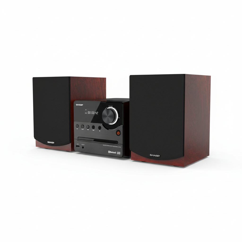 Microcomponente Sharp XL-B512 CD-Player USB Bluetooth Radio FM microcomponente