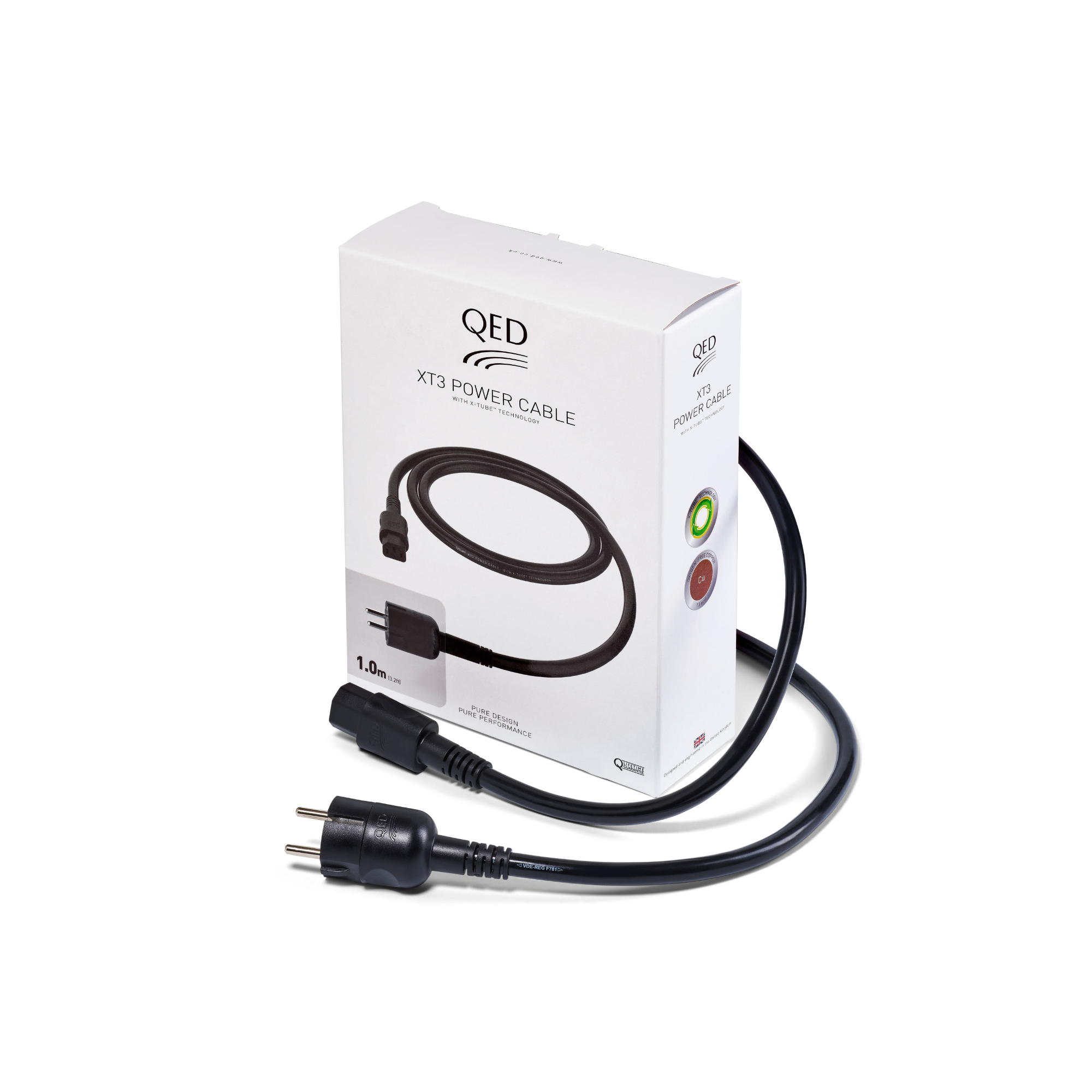 Cable De Poder XT3-EU QED 3 Metros