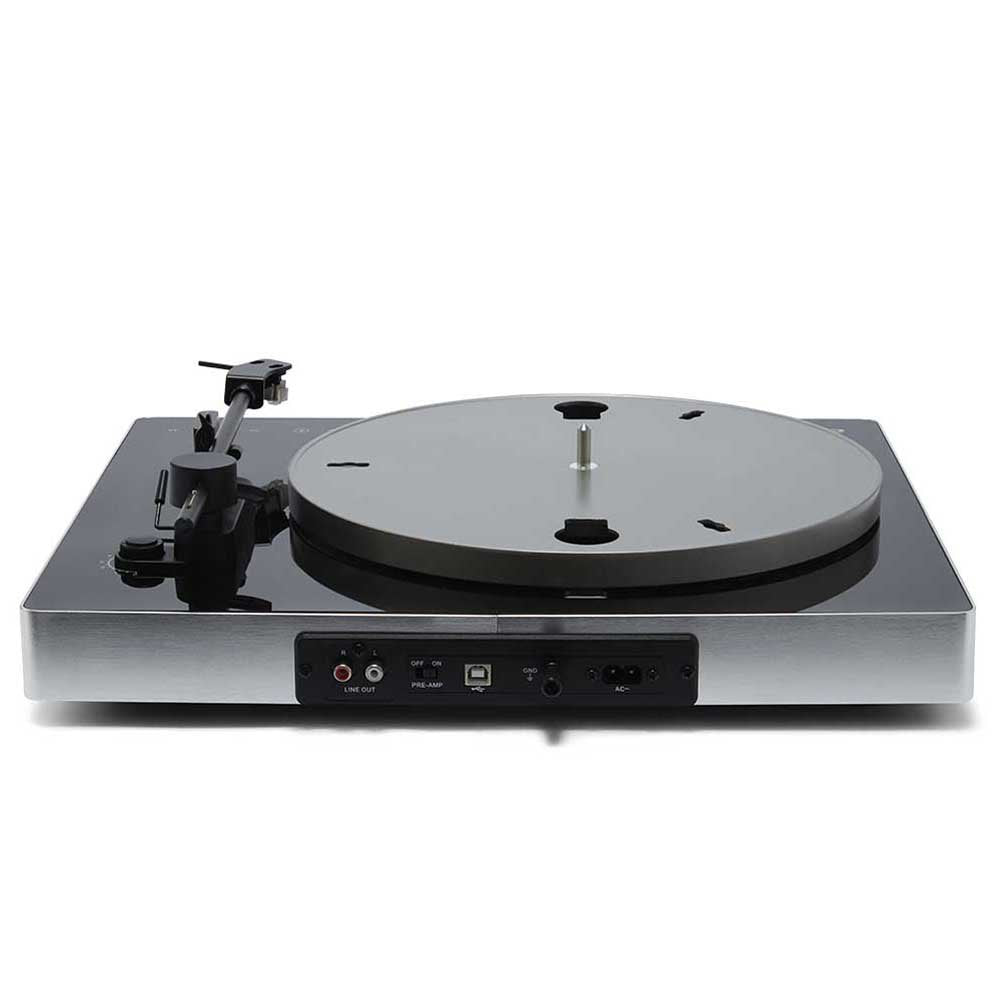 (Open Box) Tornamesa Aiwa a correa y Bluetooth Pre-Amplificada APX-680B