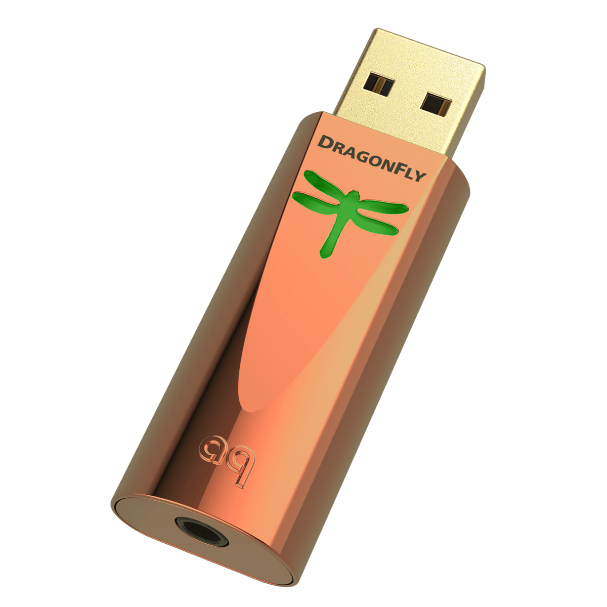 AudioQuest DragonFly Copper DAC USB con libélula LED verde