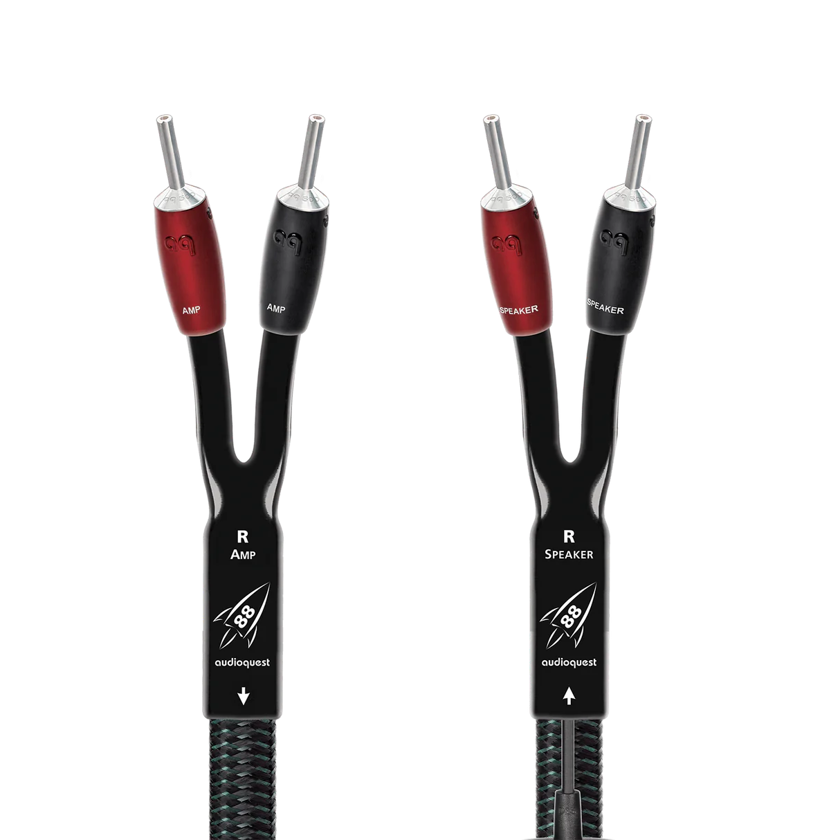 Cable Armado Para Parlantes Full Range Rocket 88 2.5 Metros AudioQuest