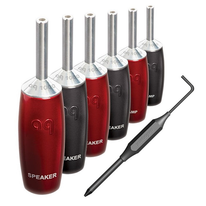 Set/6 Bananas Suregrip 1007 Audioquest