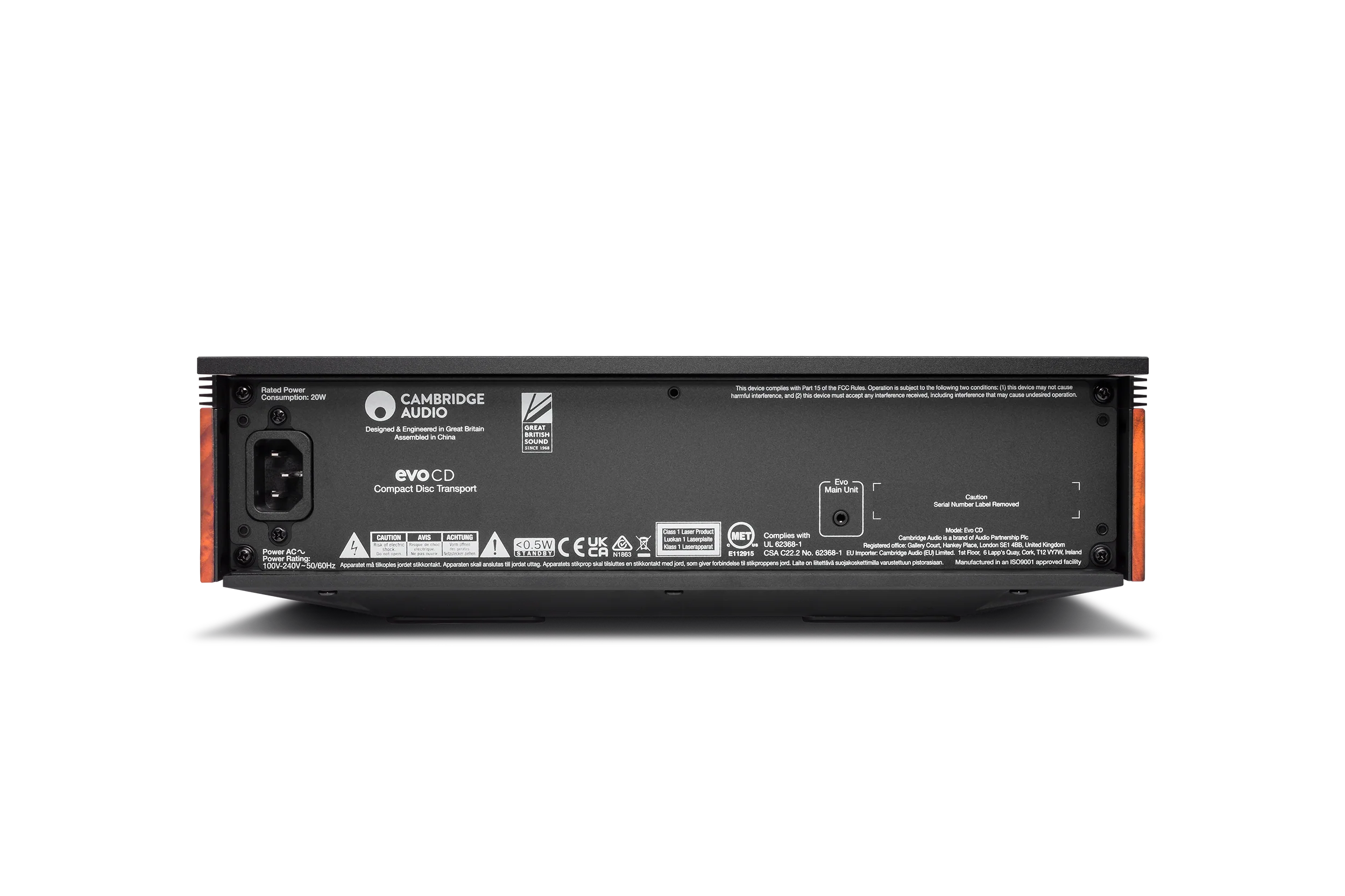 Evo CD Transporter Cambridge Audio CD PLAYER