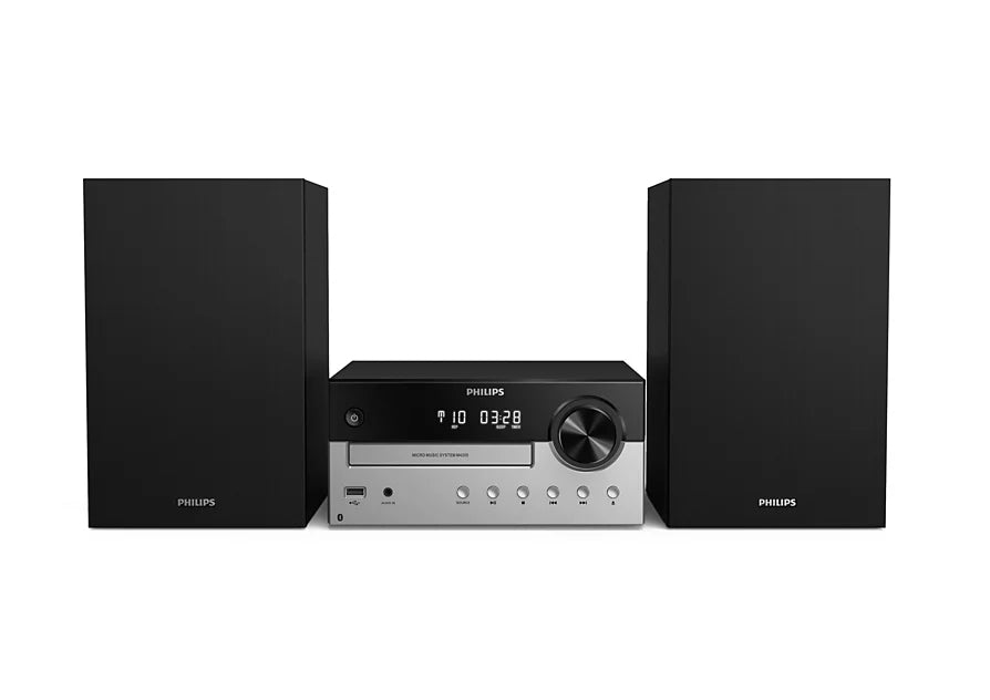 Microcomponente Philips TAM4205/12 BT, USB, CD, FM