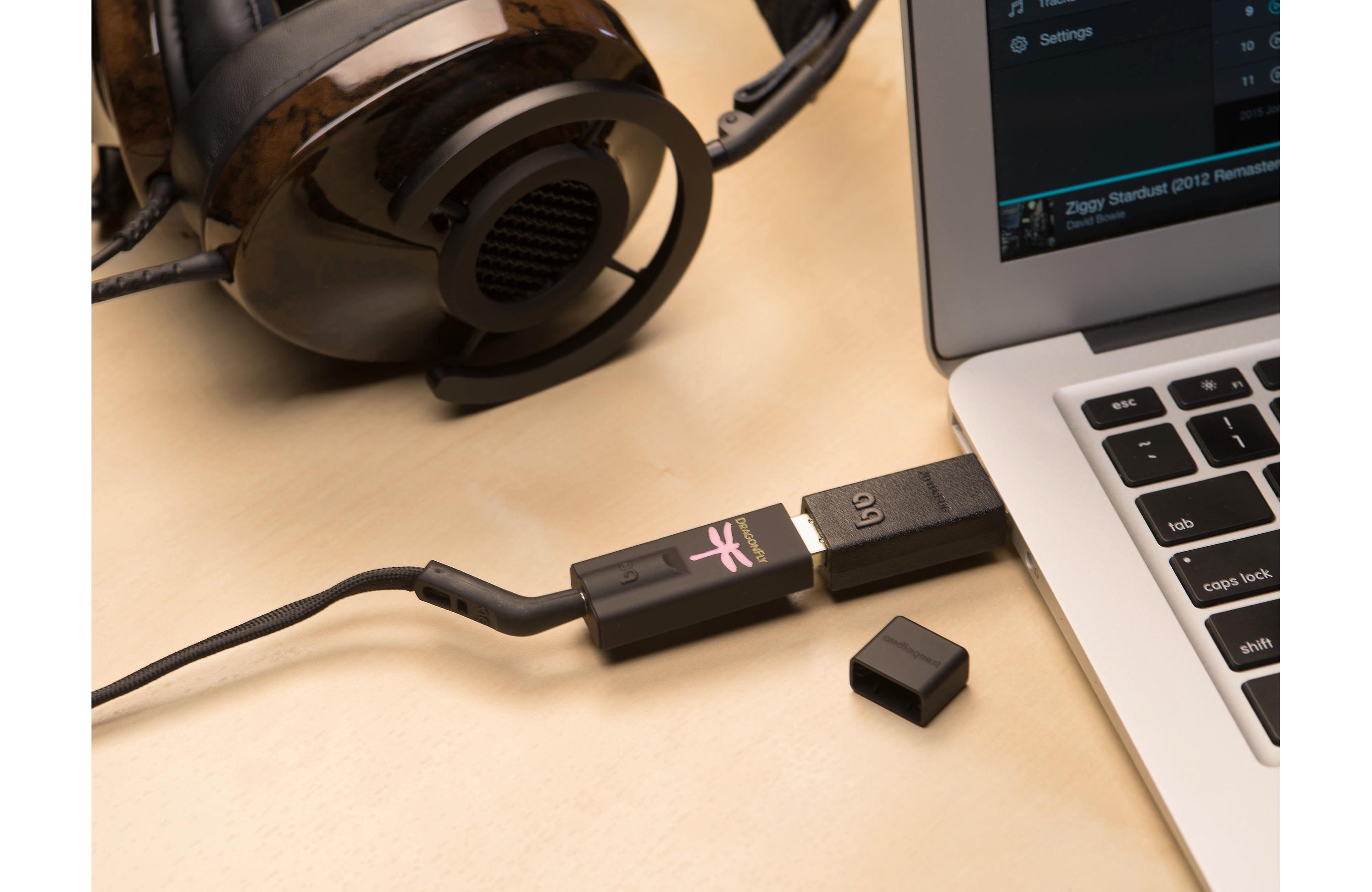 Dac USB DragonFly Black MQA Audioquest Pre-Amplificador Audifonos dac