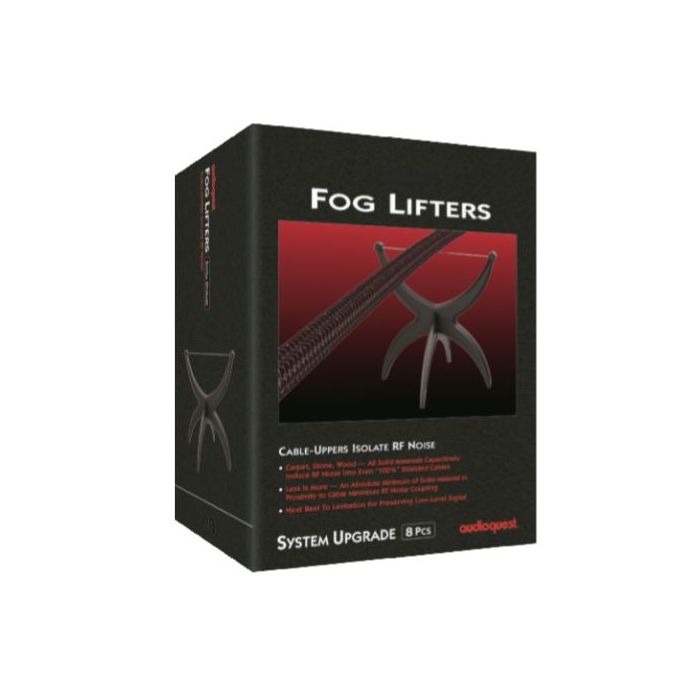 Set de 8 reductores RF Cables Fog Lifters Audioquest