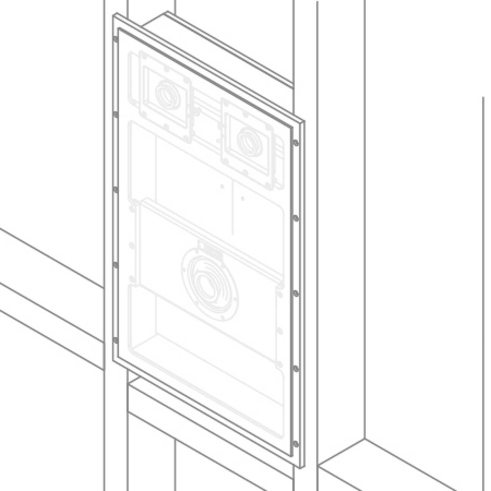 Parlantes Empotrable Invisible IV140 Monitor Audio