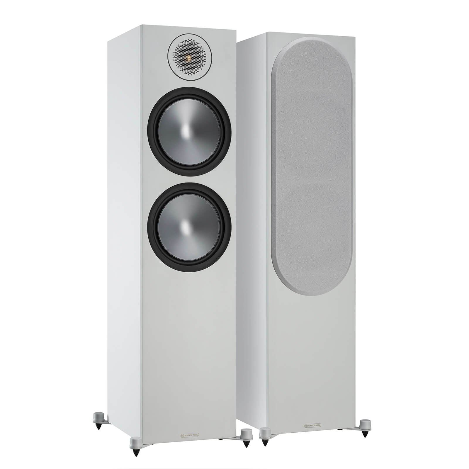 Bronze 500 Parlantes Columnas Monitor Audio White Columnas