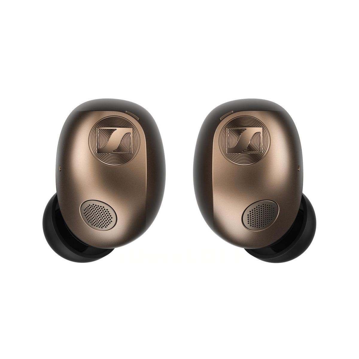 Sennheiser MOMENTUM True Wireless 5 Copper: auriculares vistos de frente