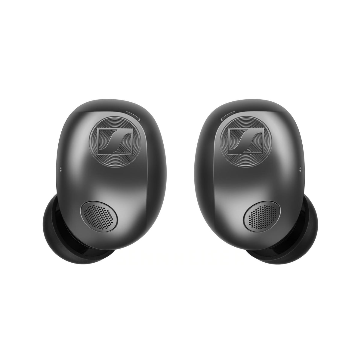 Sennheiser MOMENTUM True Wireless 5 Graphite: auriculares vistos de frente