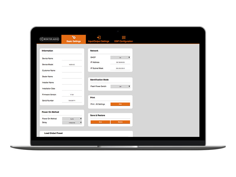 Amplificador para instalaciones IA200-2C 200w