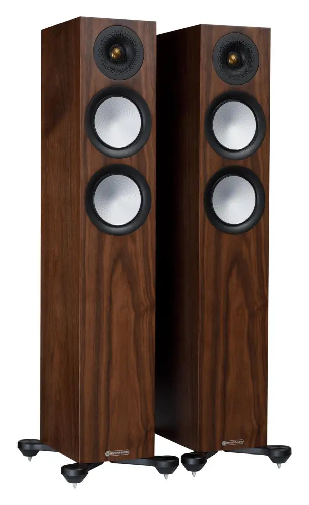 Parlantes Columnas Silver 200 Monitor Audio Walnut