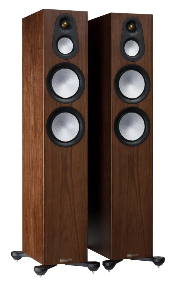 Parlantes Columnas Silver 300 Monitor Audio Walnut