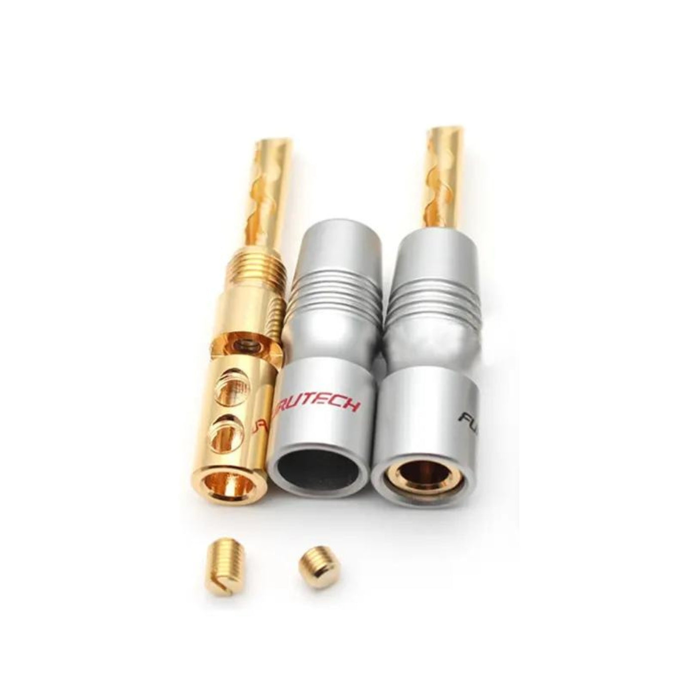 Bananas 4mm Bañadas en oro Furutech