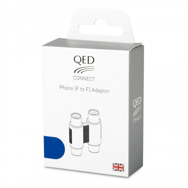 Adaptador QED Connect RCA-RCA HEMBRA (F-F)