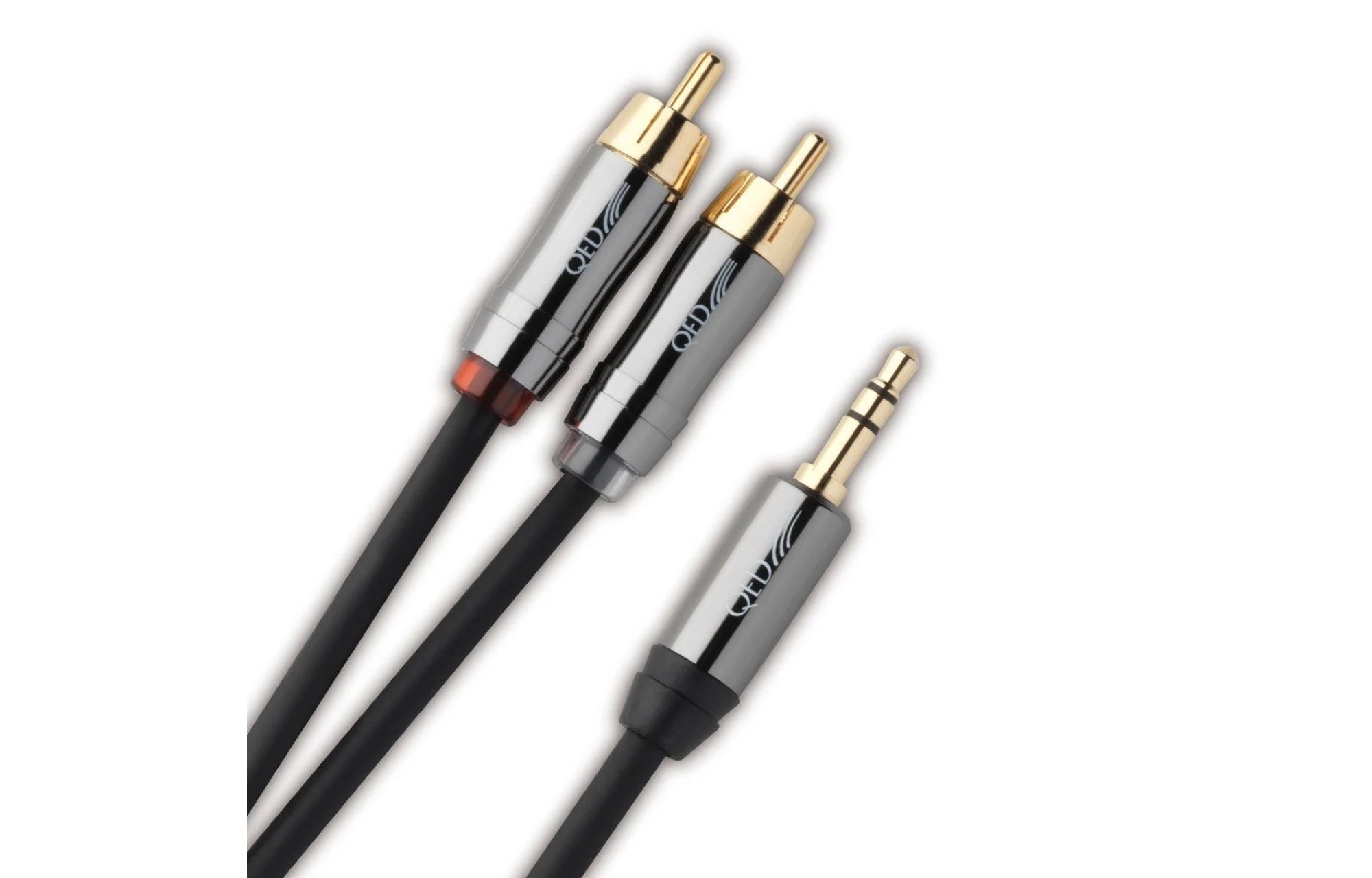 Cable RCA-3.5m J2P Graphite QED 1.5m