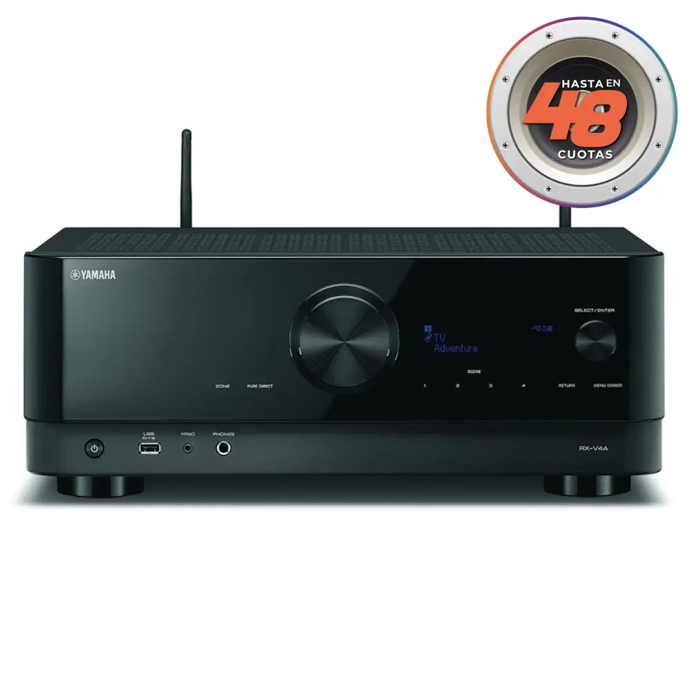 Receiver A/V Yamaha Rx-V4A 5.2 Wifi/Bluetooth® Receiver Audio Y Video
