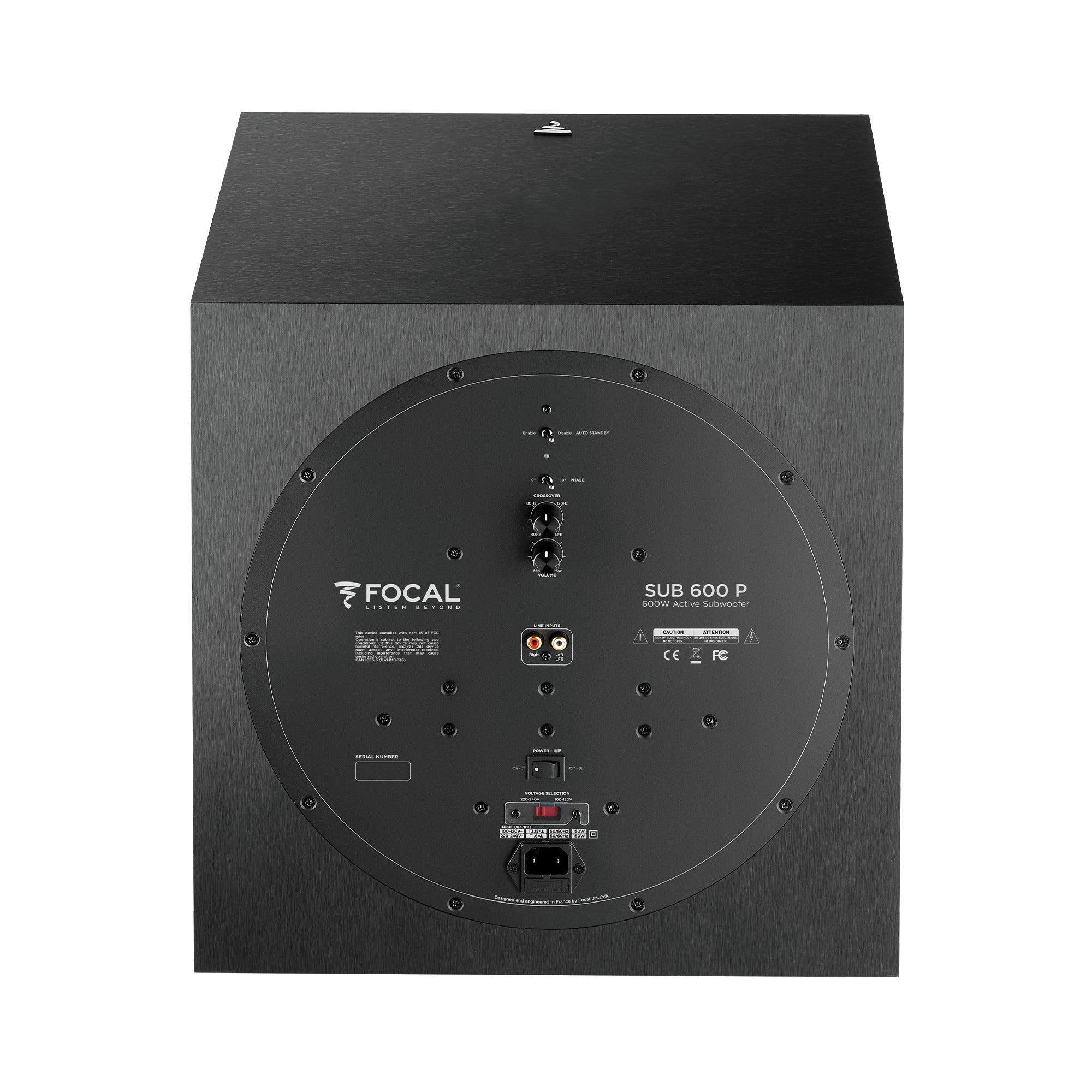 Subwoofer 600P 12’’ Focal subwoofer