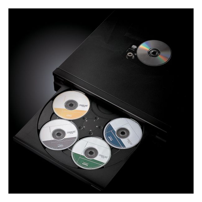 (Exhibición) CD-Player con cambiador de 5 Cds Yamaha CD-C603