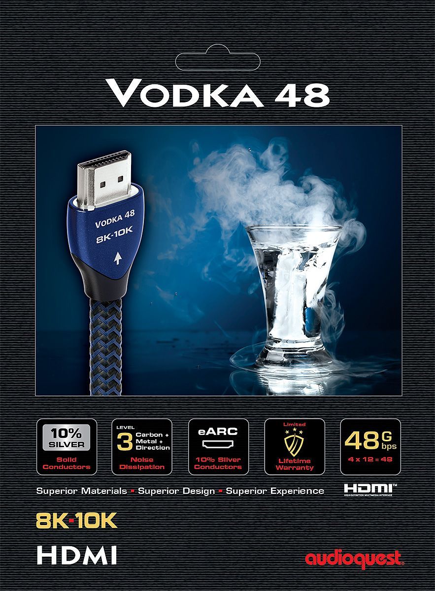 Cable HDMI Vodka 48gbps 8K/10K eARC