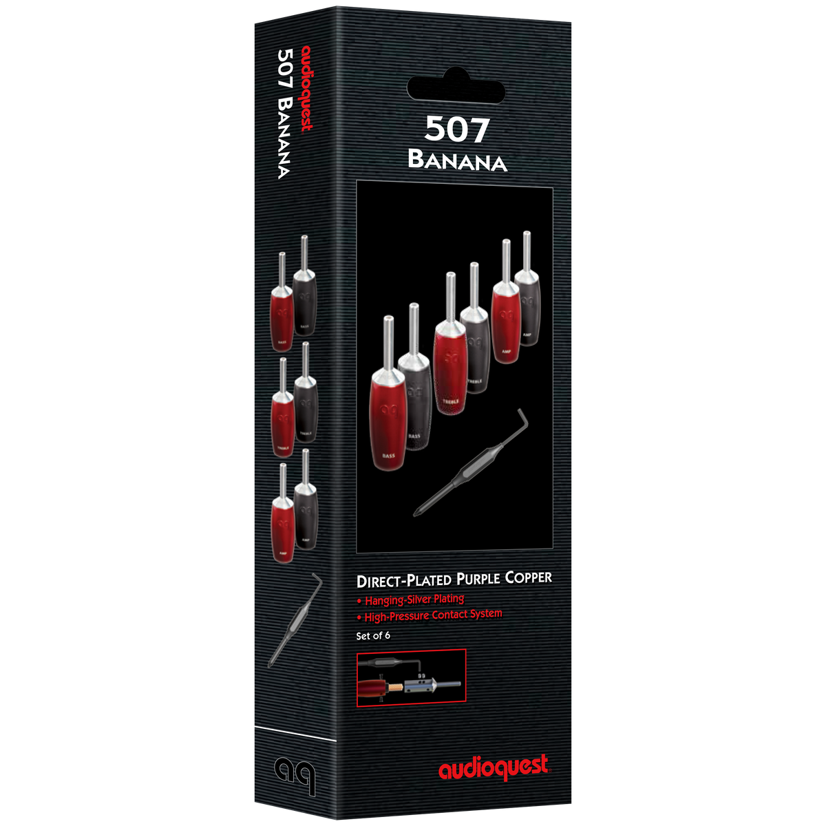 Bananas SureGrip 507 Silver Audioquest