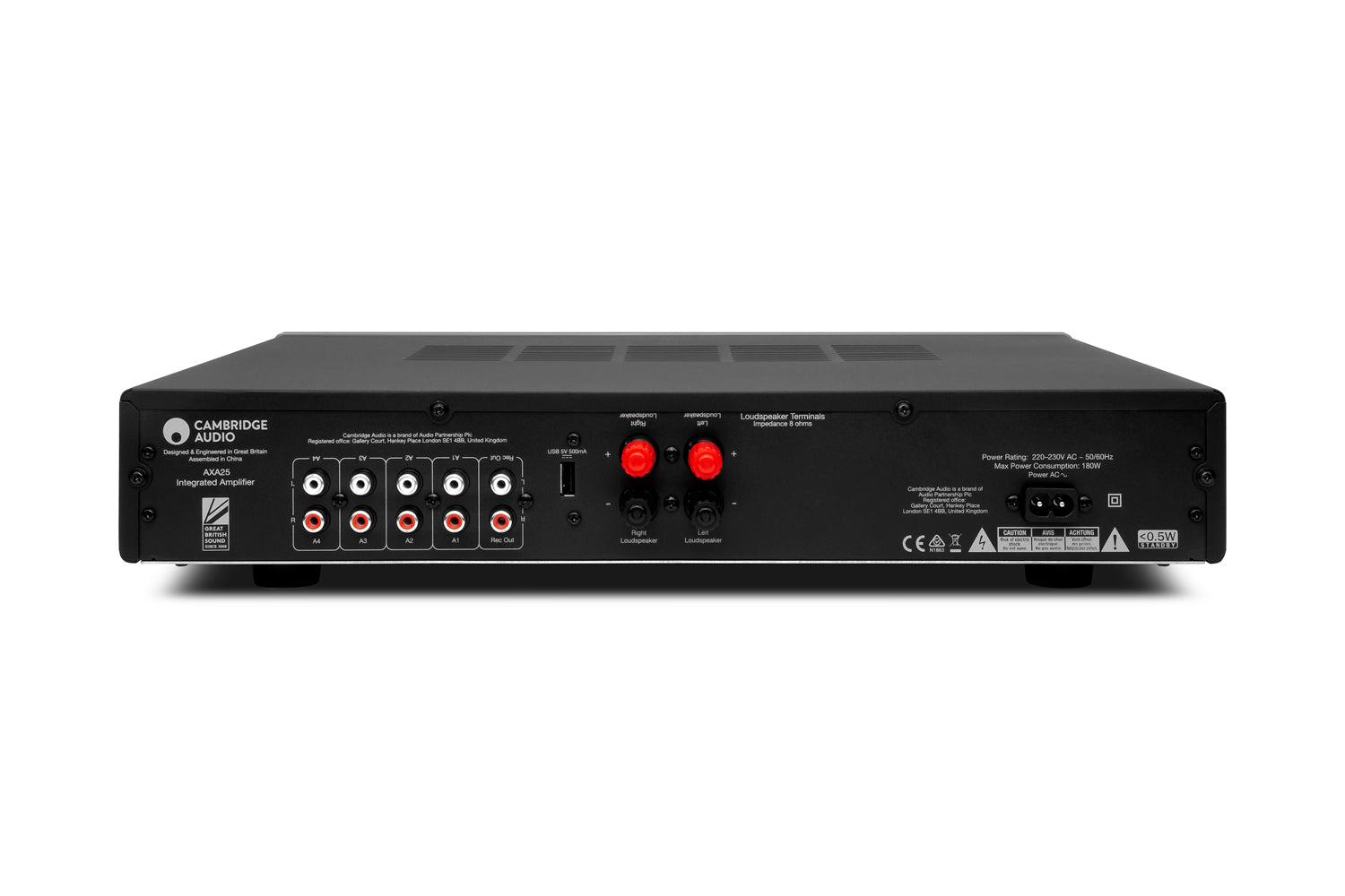 (Open Box) Amplificador Integrado AXA25 Cambridge Audio