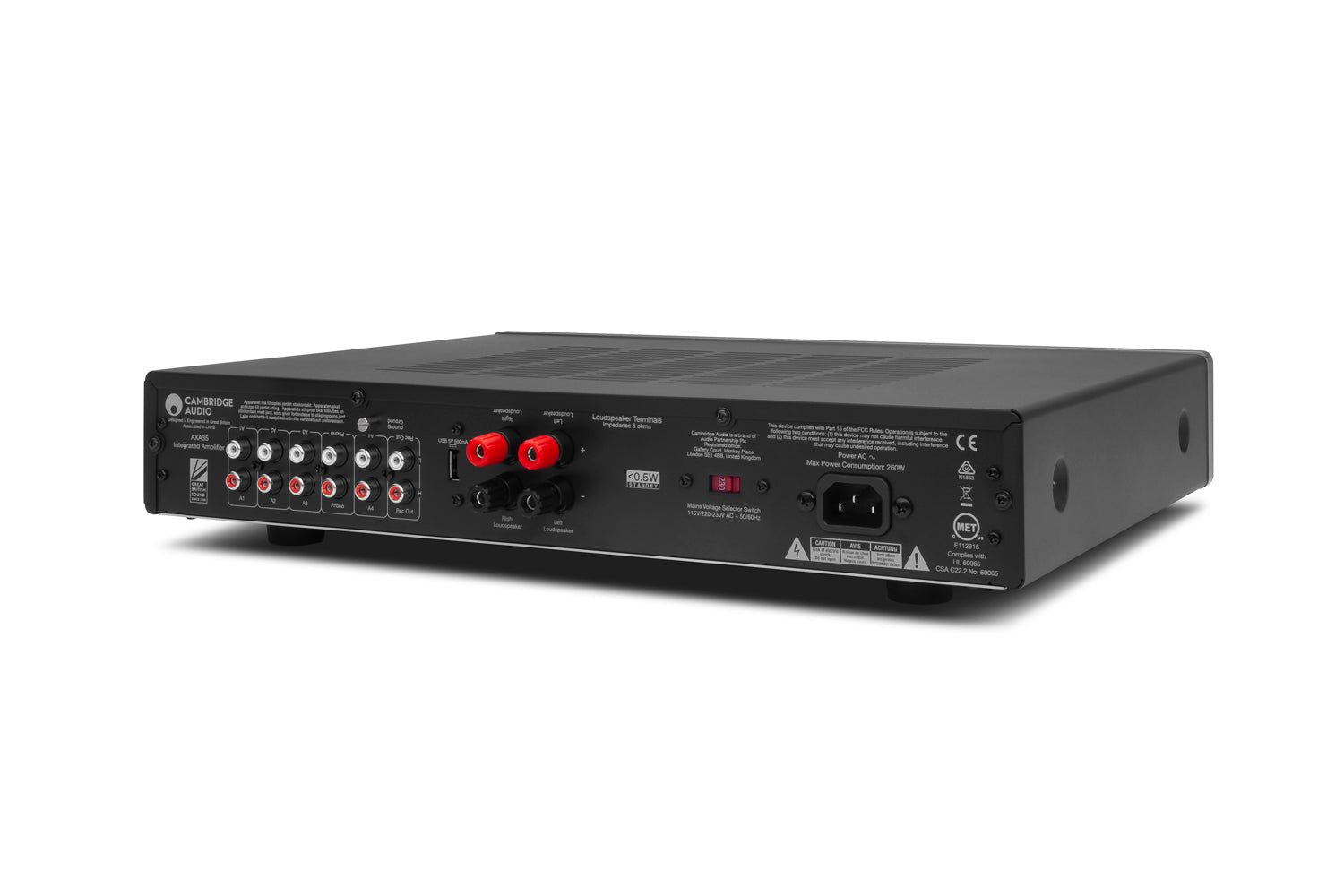 Amplificador Integrado AXA35 Cambridge Audio