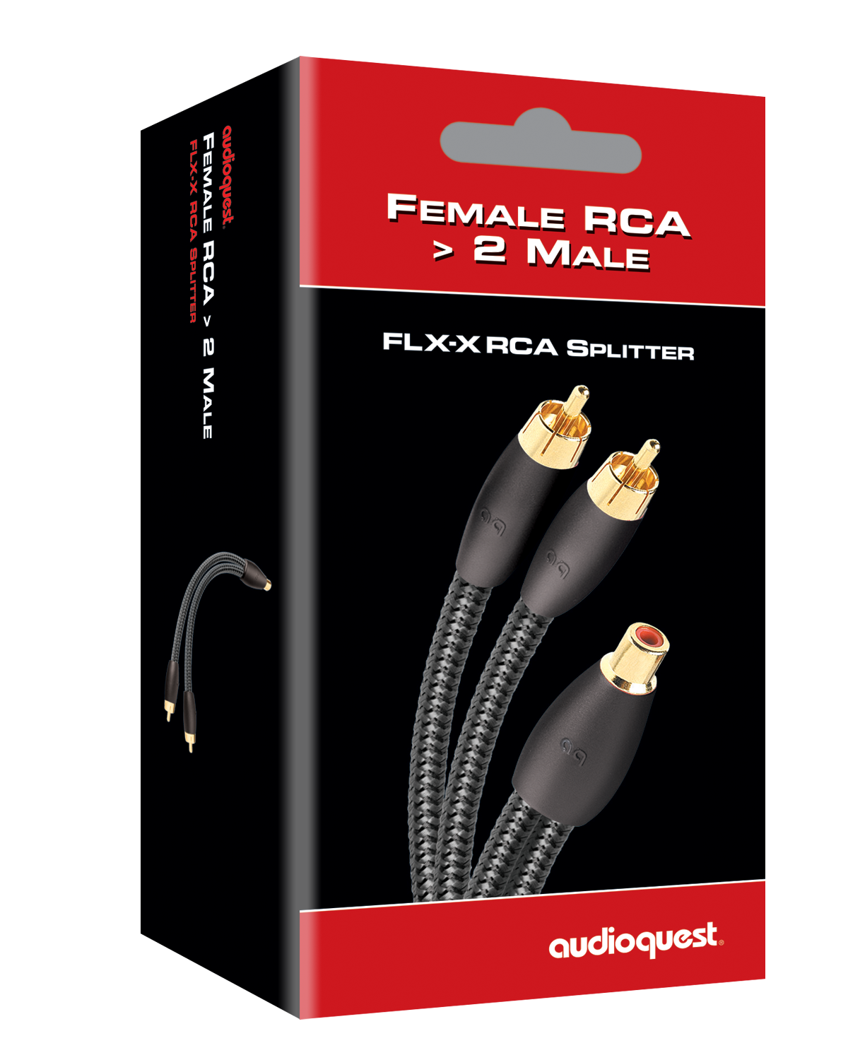 Convertidor FLX-X RCA (Hembra - 2 Macho)