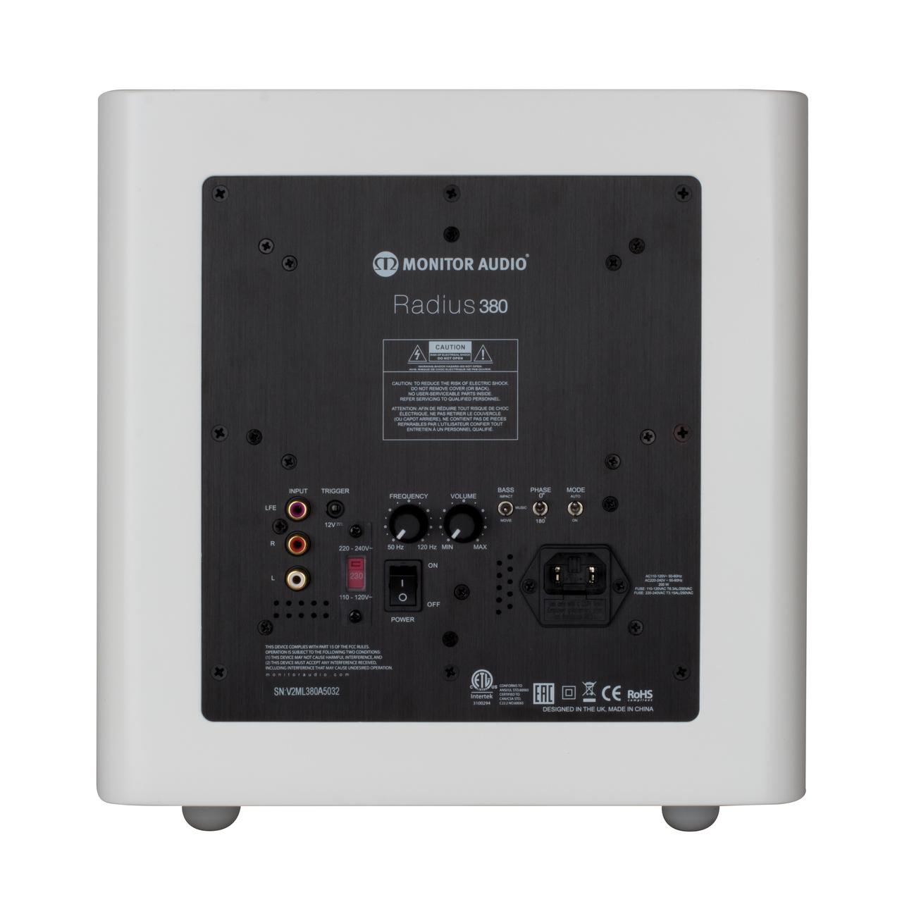 (Exhibición) Subwoofer Radius 380 Monitor Audio