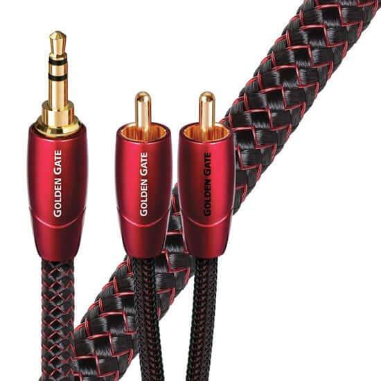 Cable Golden Gate 3.5mm-RCA Audioquest