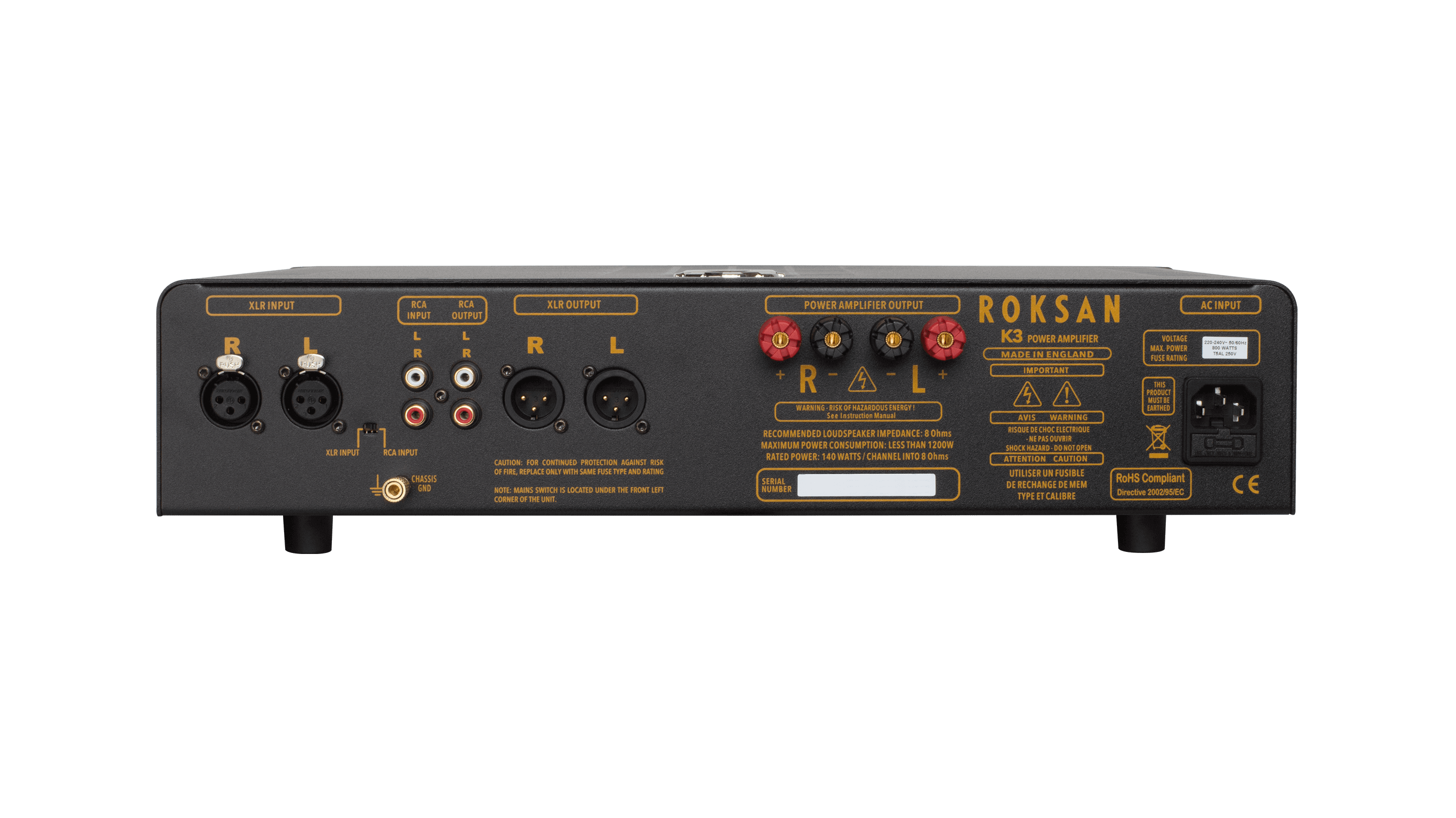 Roksan K3 Amplificador de Potencia