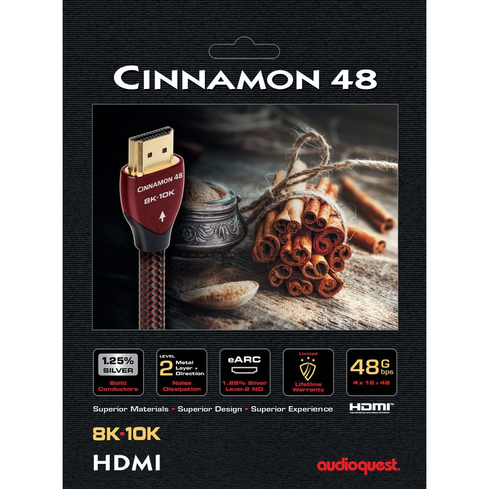 Cable HDMI Cinnamon 48gbps 8K/10K eARC