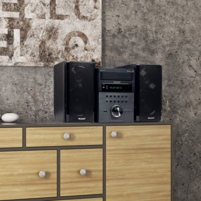 Microcomponente Sharp CD-Player 5 Disco USB Bluetooth NFC Radio AM/FM SH-XL-BH250