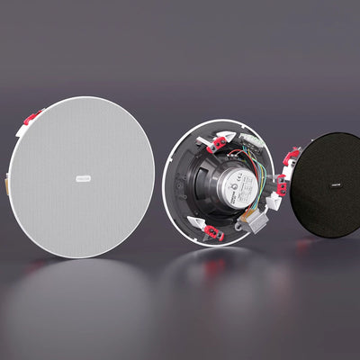 Parlante de techo de linea 100v Fonestar SKY-8T 8" 20 RMS