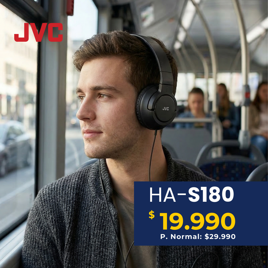 JVC Audífonos HA-S180 Ligeros