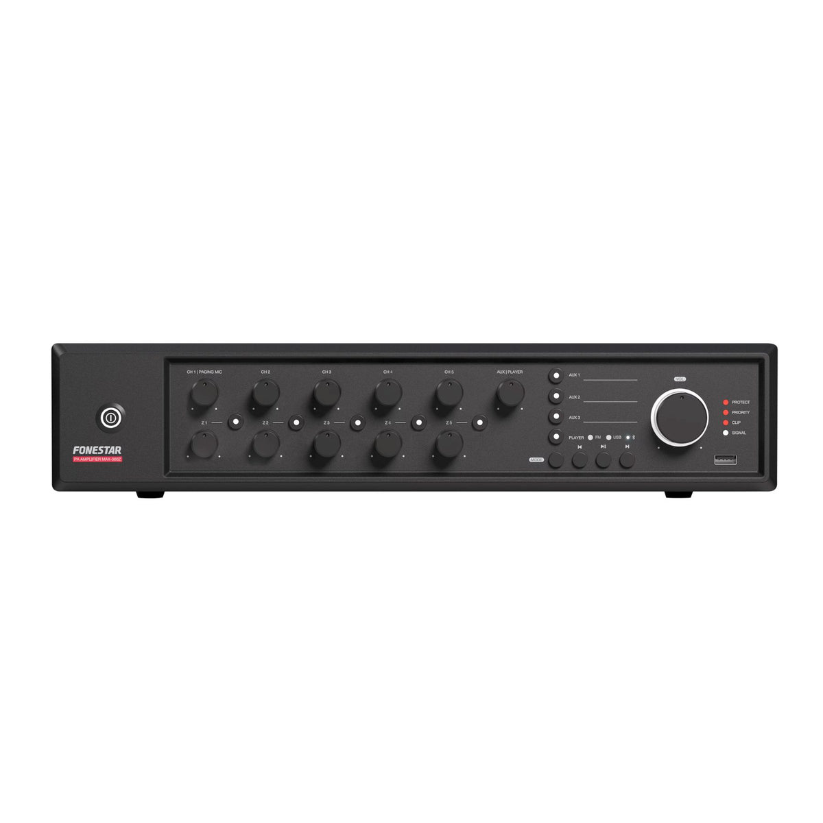 Amplificador Clase D Multizona MAX-360Z Fonestar