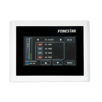 Mando remoto para matriz de audio MPX-460P Fonestar