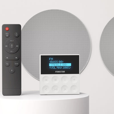 Kit de parlantes de techo con reproductor de pared Fonestar KS-WALL