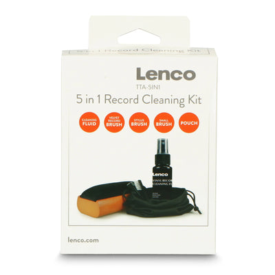 Cepillo Limpiador de Vinilos de Terciopelo 5 en 1 Lenco
