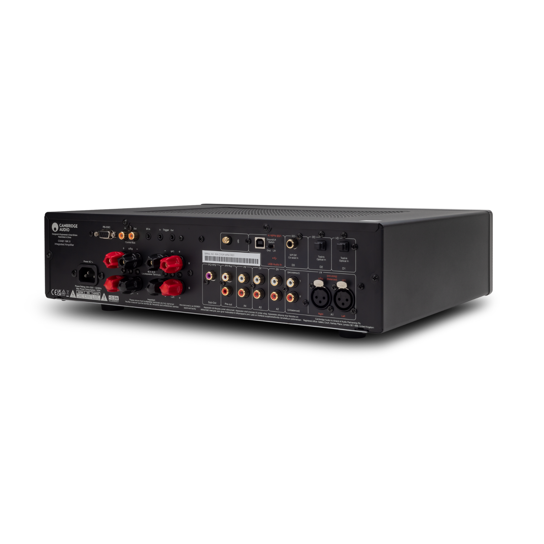 Cxa81 Mk Ii Amplificador Integrado Cambridge Audio Integrado