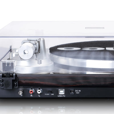 Tornamesa Lenco LBT-188WA Nogal Bluetooth - USB