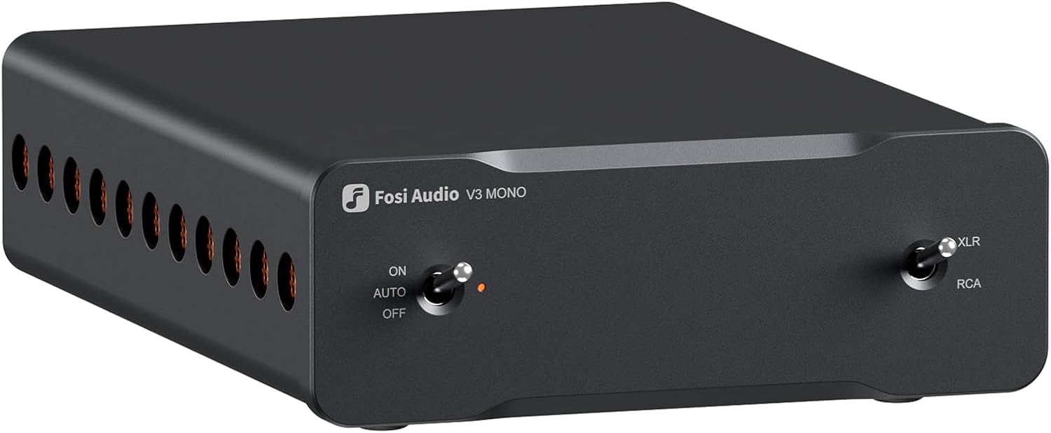 Amplificador de potencia Fosi Audio V3 Mono
