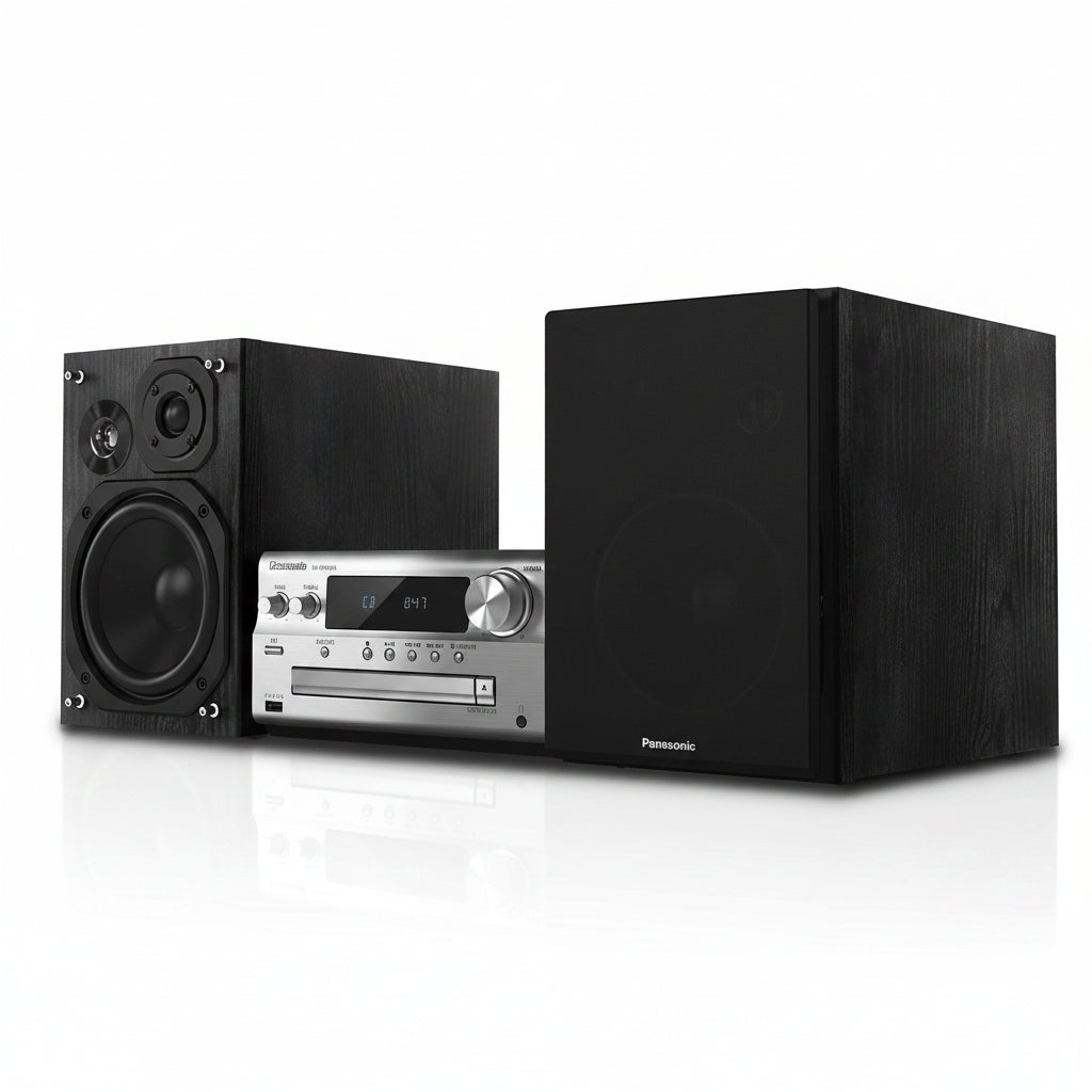 Panasonic Microcomponente SC-PMX94EG-S 120W RMS Bluetooth CD Radio DAB+ USB