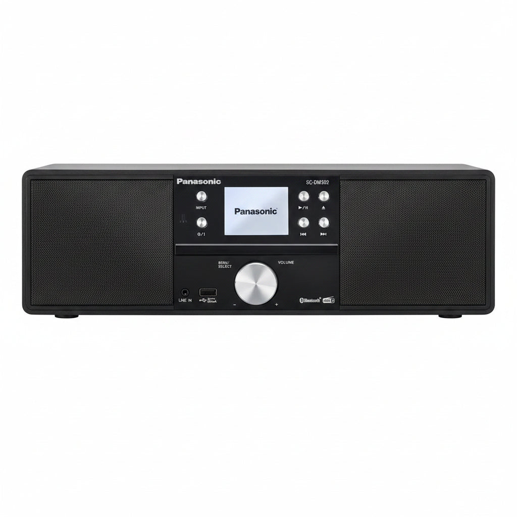 Microcomponente Panasonic SC-DM202EG-K CD, Bluetooth, USB, FM