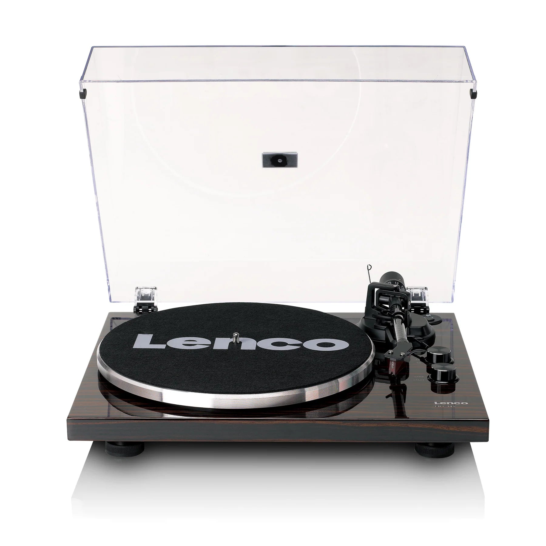 Tornamesa LBT-345WA con Bluetooth® y cápsula Ortofon 2M Red Lenco